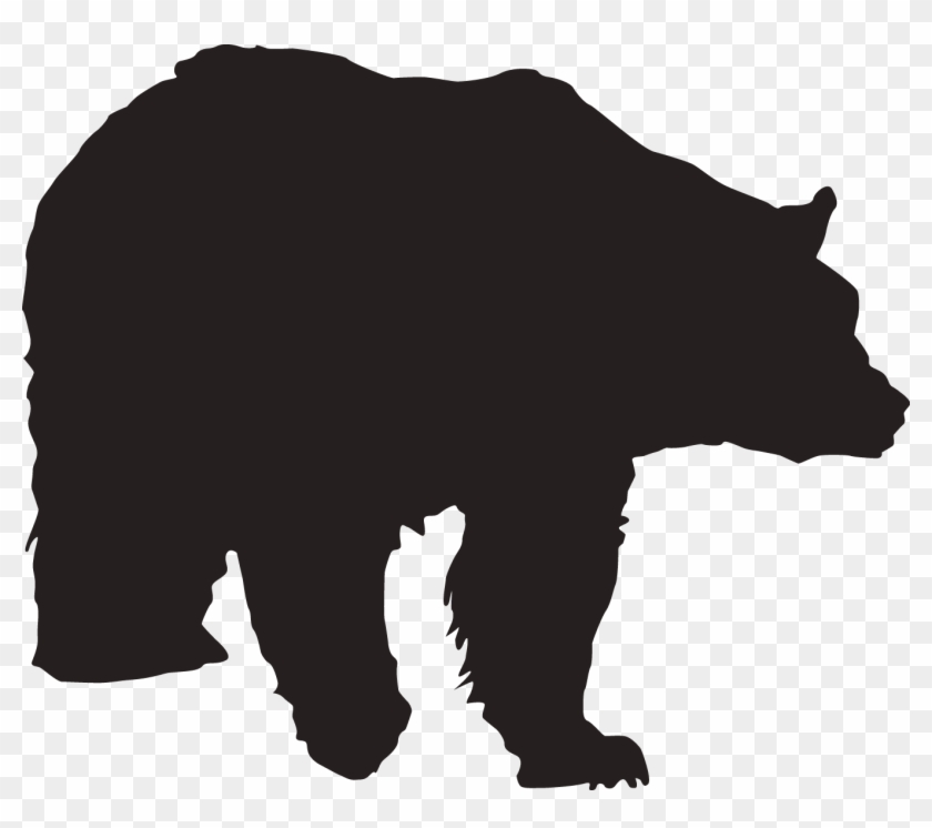 Home - Bear Clipart Silhouette #200875