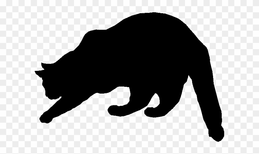 Cat Silhouette By Clipartcotttage - Cat Silhouette Png #200905