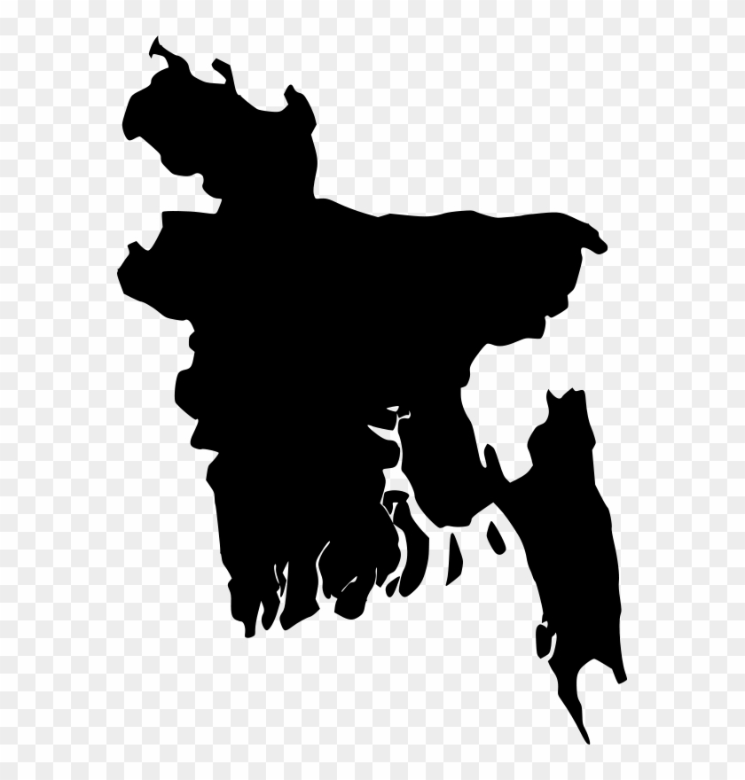 Bangladesh Map Png Clip Arts - Bangladesh Map Vector #200920