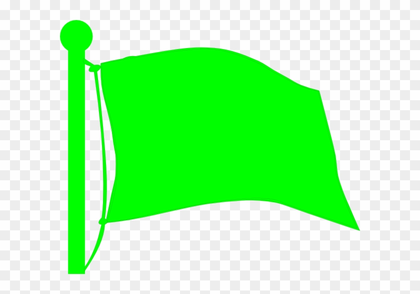 Flag Clip Art - Green Flag Clipart #200957