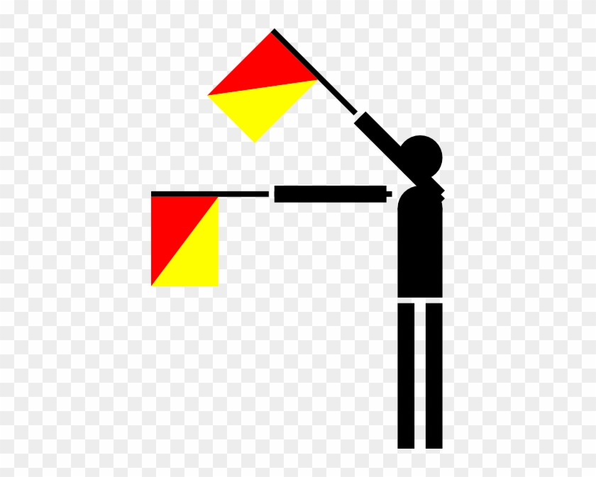 Semaphore Oscar - Semaphore Flag S #201054