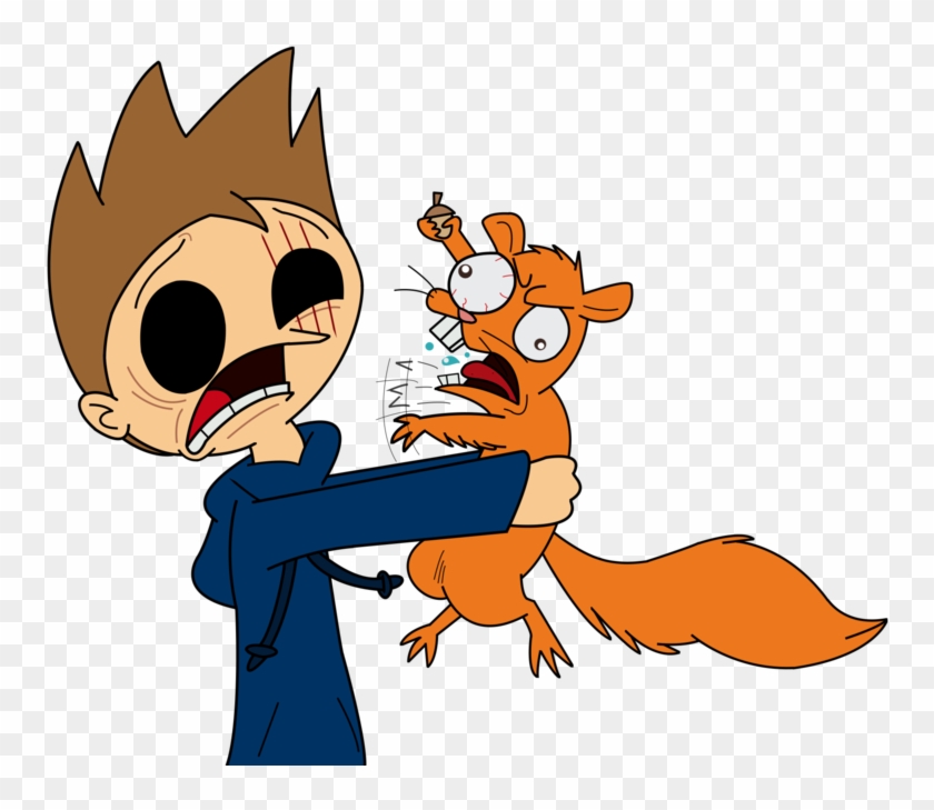 Damn Dirty Squirrels By Kukimao - Fanart Of Eddsworld Tom #201062