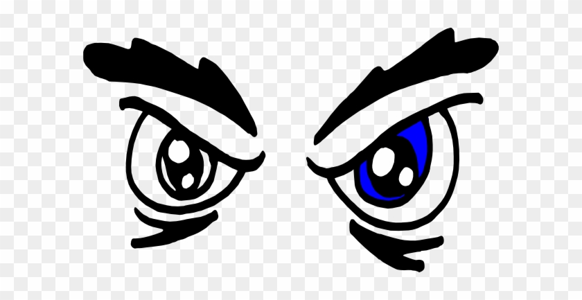 Cartoon Angry Eyes - Angry Eyes Clipart #201111