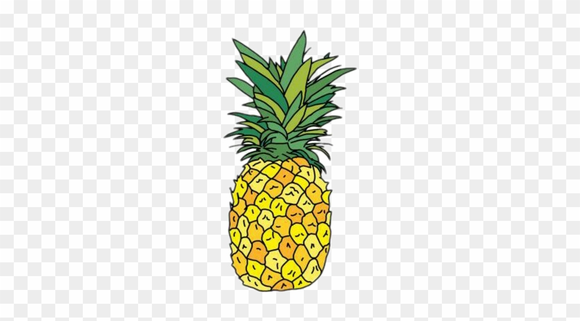 Popular And Trending Pineapple Stickers On Picsart - Sticker Tumblr Piña #201160