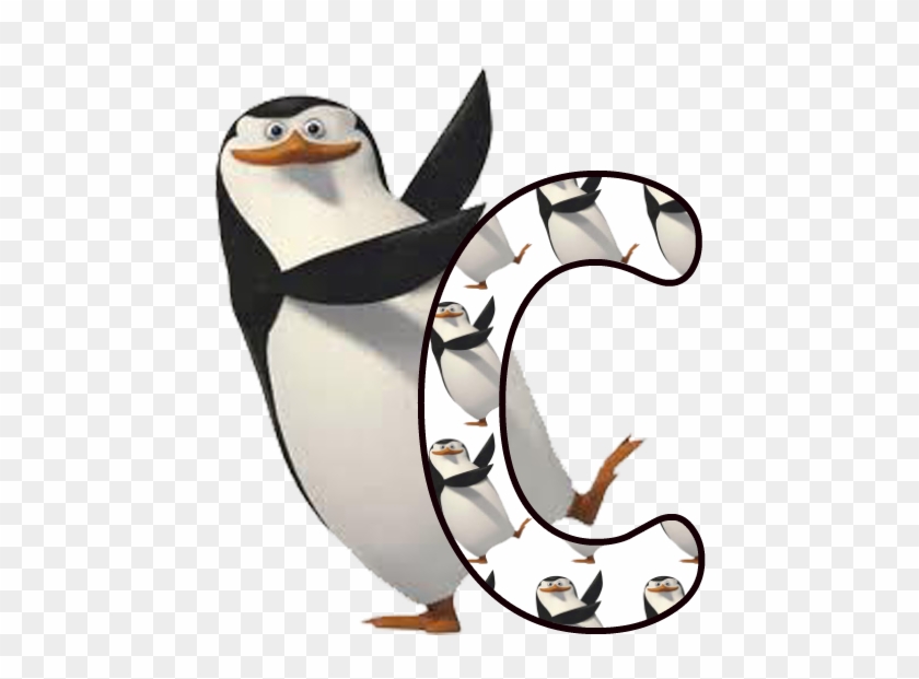 Alfabeto De Los Pingüinos De Madagascar - Penguins Of Madagascar Clipart #201183