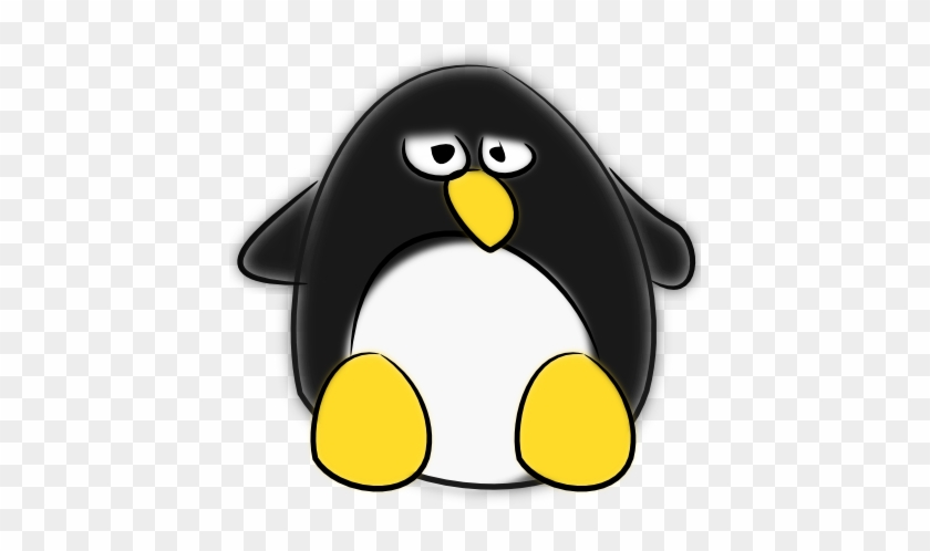 Penguin Clipart Silly - Fat Penguin Clipart #201205