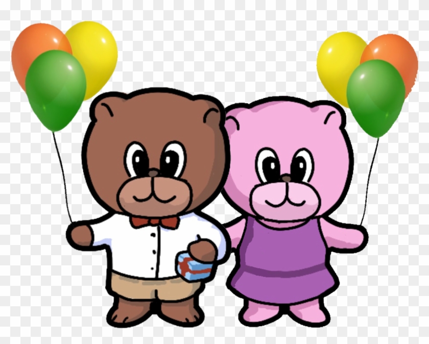 Party Papers With Teddy Bears - Cartoon #201265