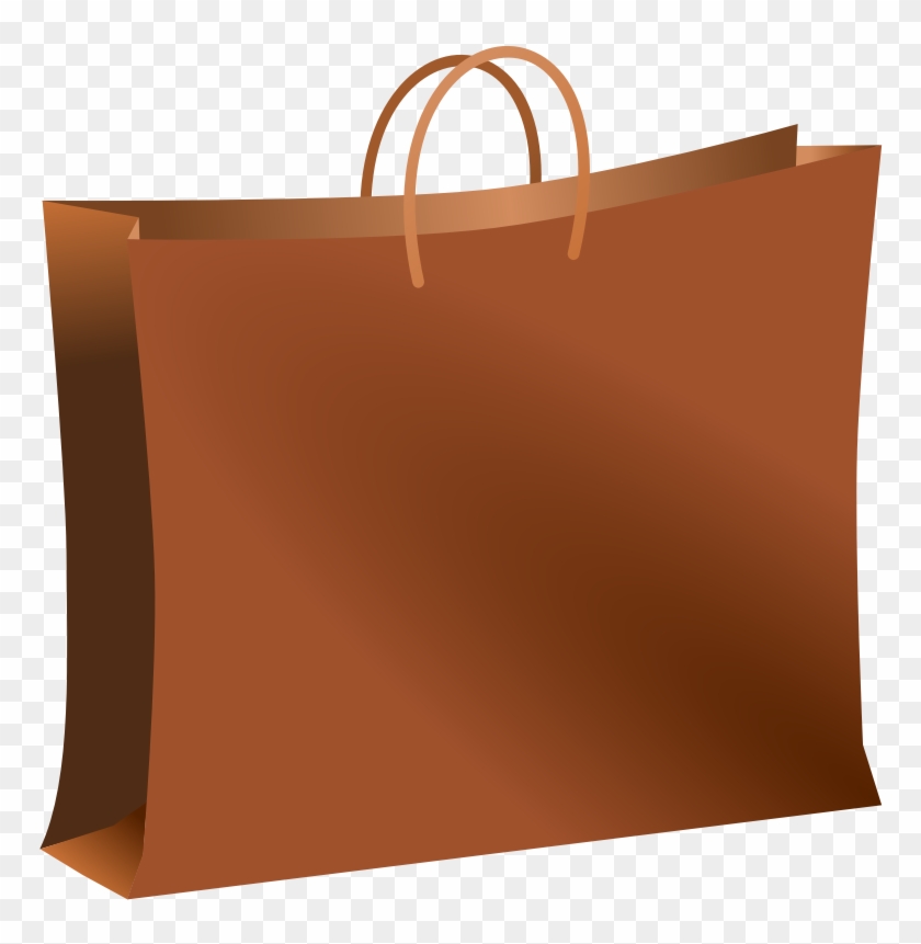 Free Brown Bag - Tas Belanja Vektor #201354