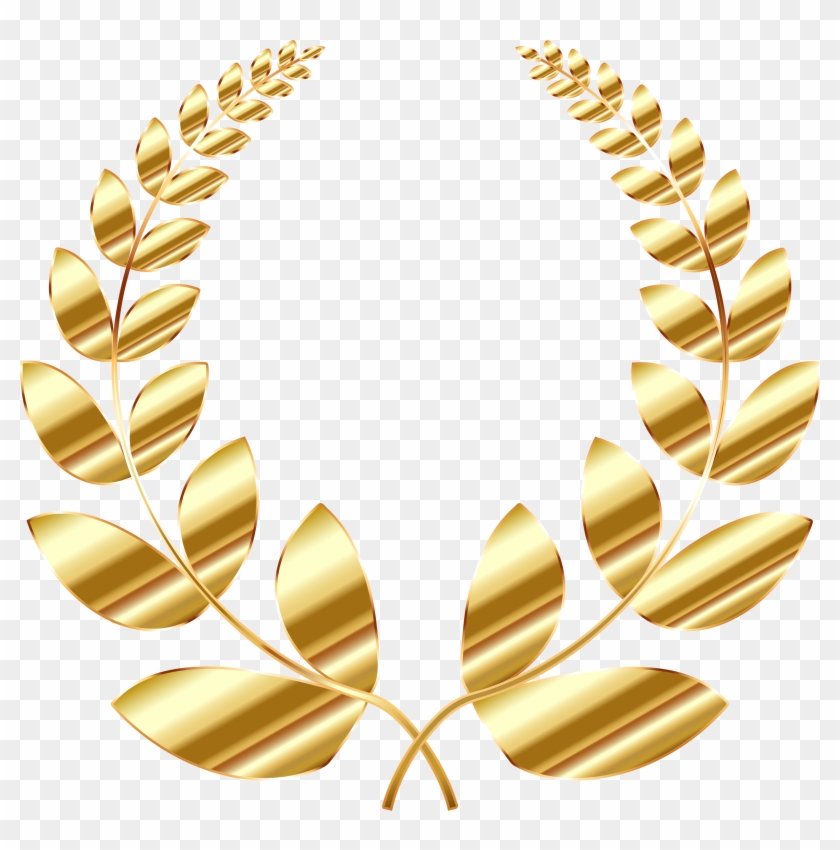 Laurel Wreath - Golden Laurel Wreath Transparent #201372