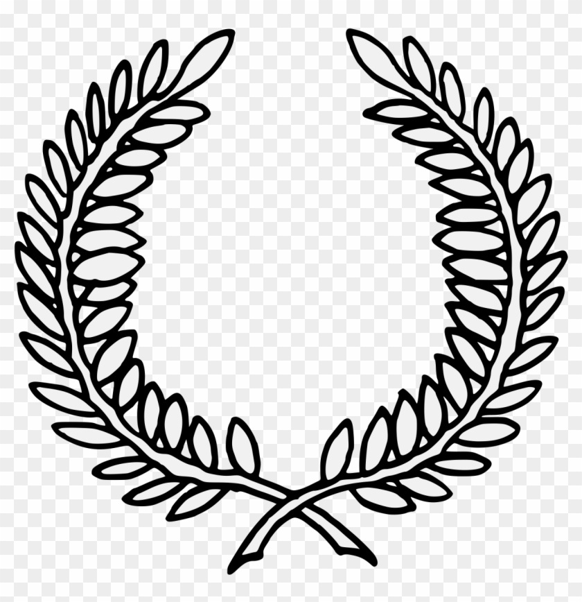 Laurel Wreath Bay Laurel Branch Clip Art - Wreath Png #201383