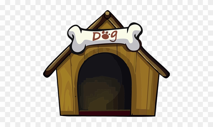 Dog Beside Dog House #201442