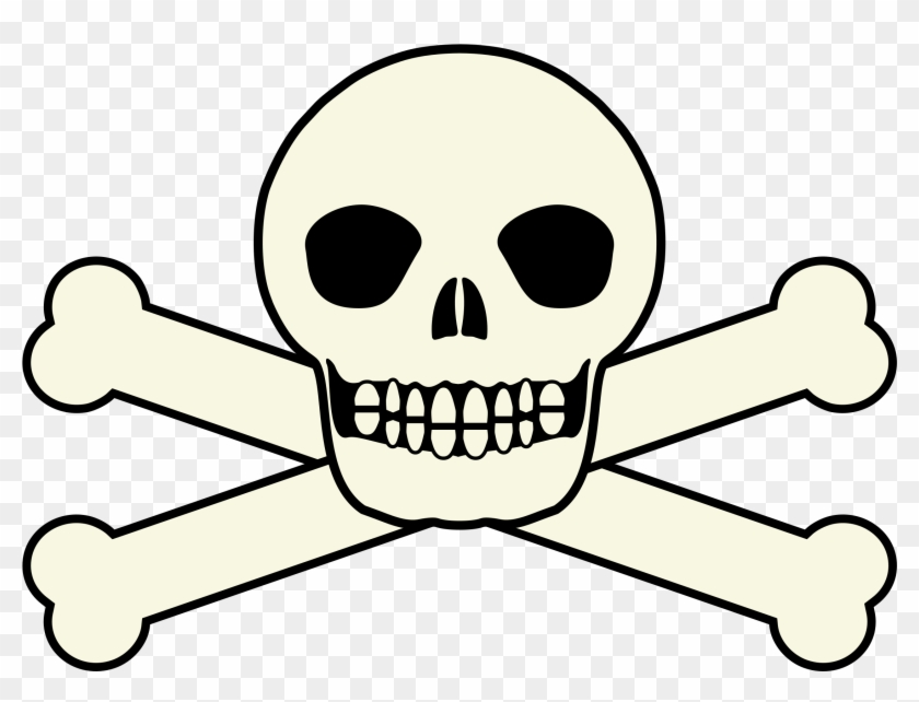 This Free Clip Arts Design Of Skull Png - Totenkopf Clipart #201623