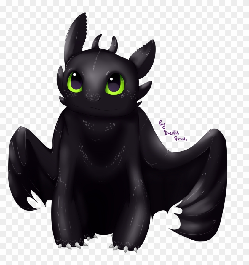 Toothless - Httyd - - By Vardastouch - - Cute Toothless Dragon #201870