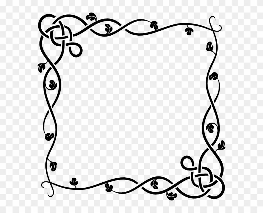 Clipart Info - Draw A Vine Border #201929