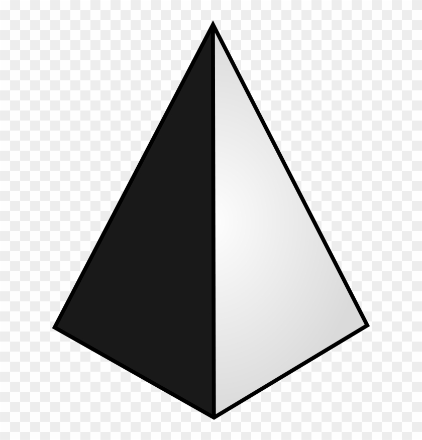 Free Refactoring Pyramid - Black And White Pyramid Clipart #201944