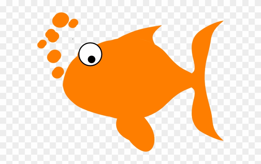 Orange Fish Clip Art - Find The Different Worksheet #202000