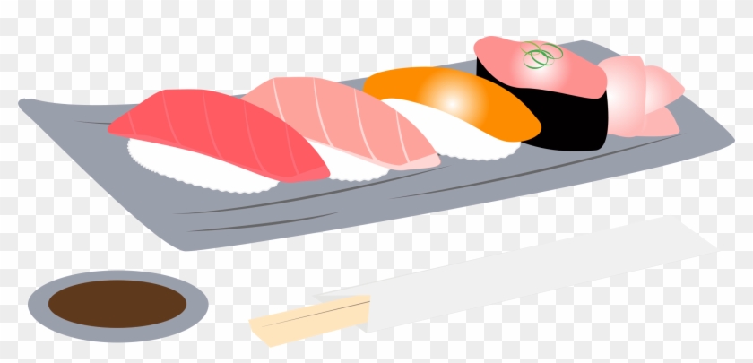 Sushi Assortment - Japanese Food Cartoon Png #202070