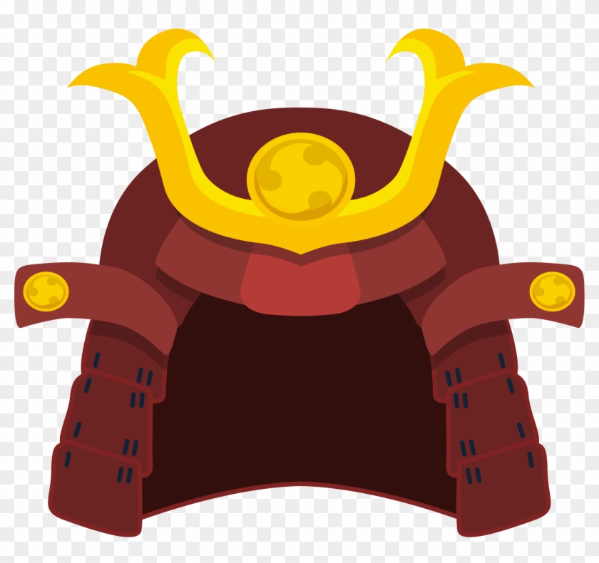 Samurai Helmet Kabuto Clip Art - Kabuto #202072