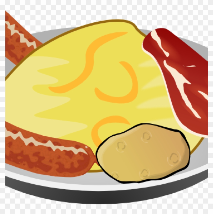Breakfast Clipart Breakfast Clip Art At Clker Vector - Sausage Clip Art #202074