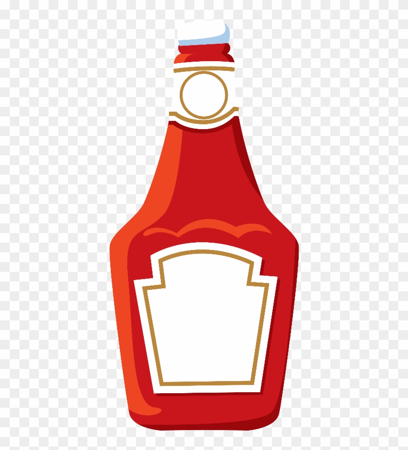 Piquenique - Minus - Ketchup Bottle Clip Art #202101