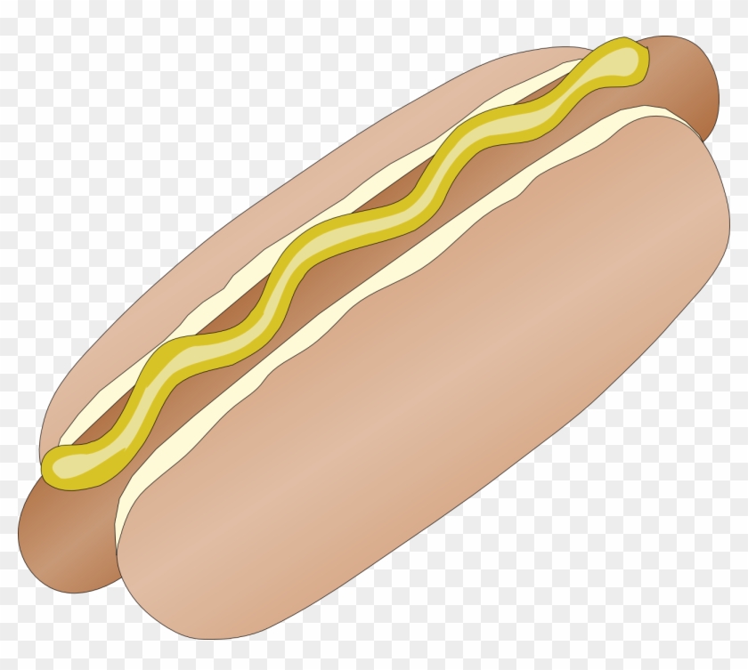 Hot Dog Clip Art - Sausage Bun Clipart #202180