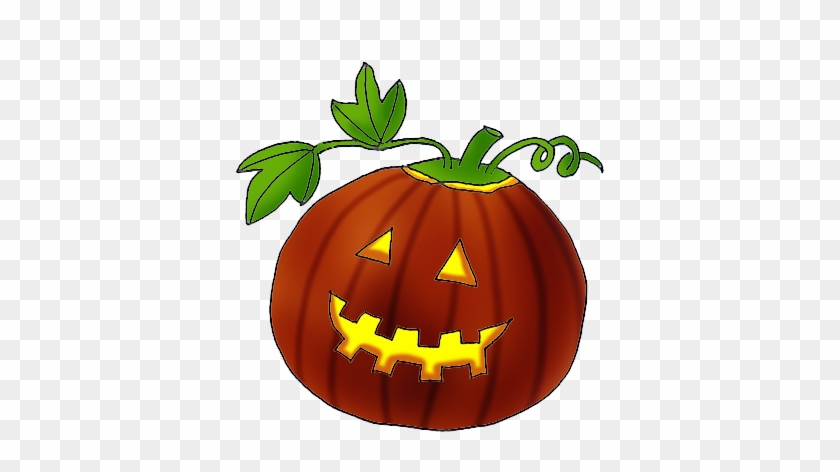 Halloween Clip Art Pumpkin With Leaves - Pumpkin Clip Art #202189
