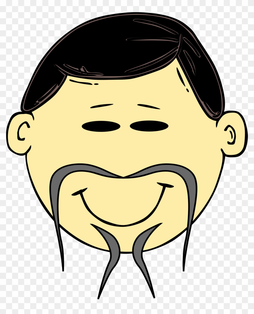 Asian Person Cliparts Free Download Clip Art Free Clip - Cartoon Man Face #202203