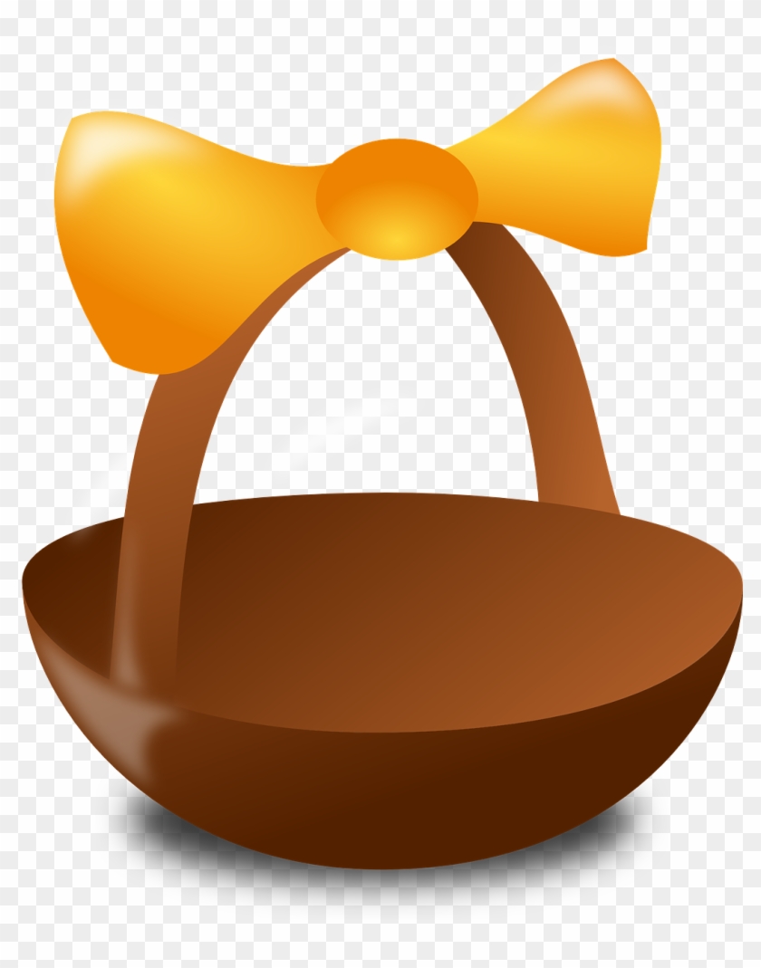 Gift Ideas For 30th Birthday - Easter Egg Basket Clip Art #202238