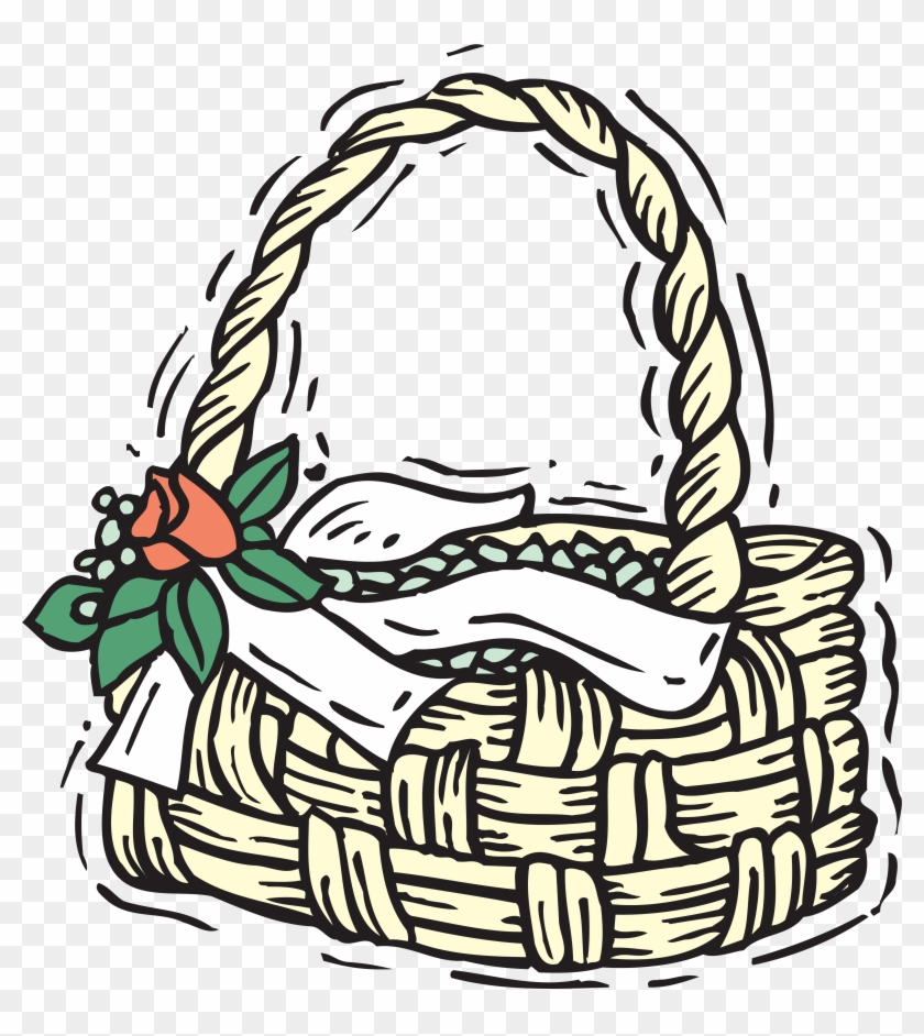 Food Gift Baskets Easter Basket Clip Art - Food Gift Baskets Easter Basket Clip Art #202306