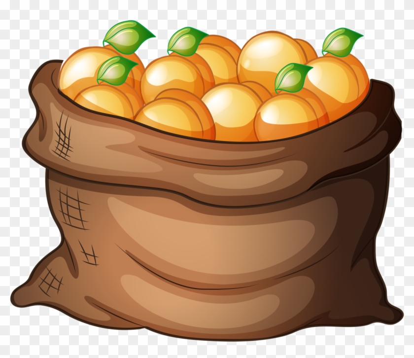 Fruit Clipartfood - Sack Of Potatoes Clipart #202262