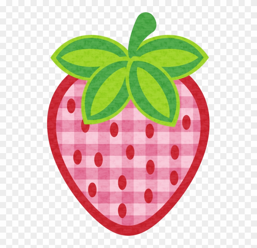 Kmill Strawberry-1 - Pink Strawberry Cartoon Png #202274