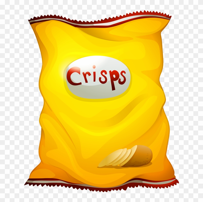Food Illustrationsfood Clipartpajama - Lay Chips Cartoon #202286
