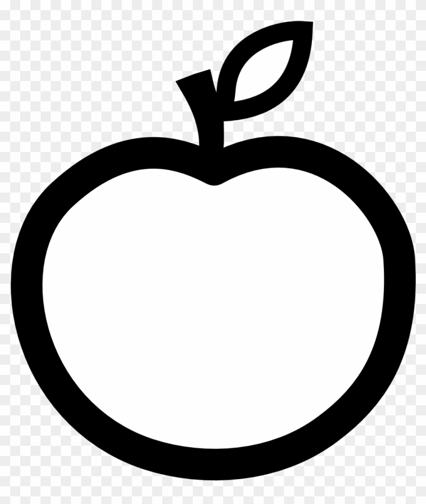 White Apple Cliparts Free Download Clip Art Free Clip - White And Black Apple #202288