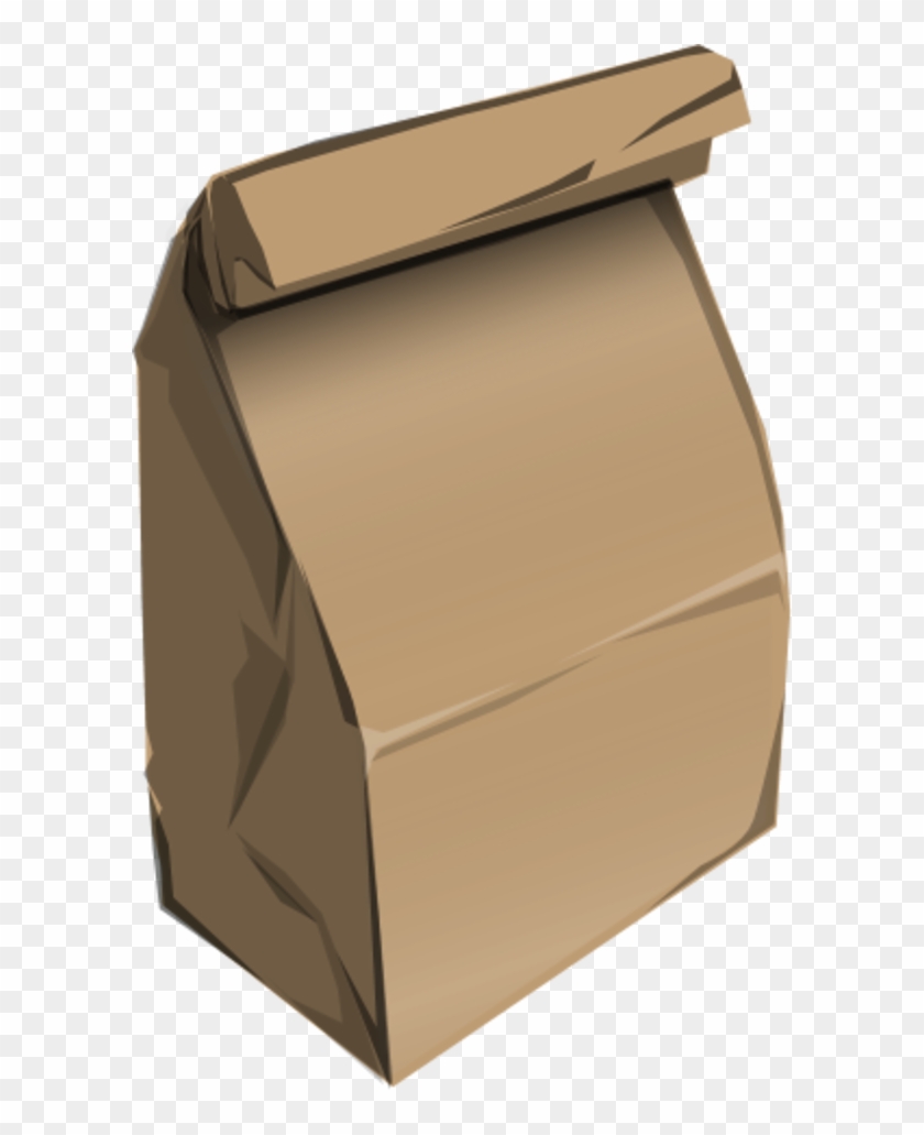 Vector Clip Art - Paper Bag Clipart #202364