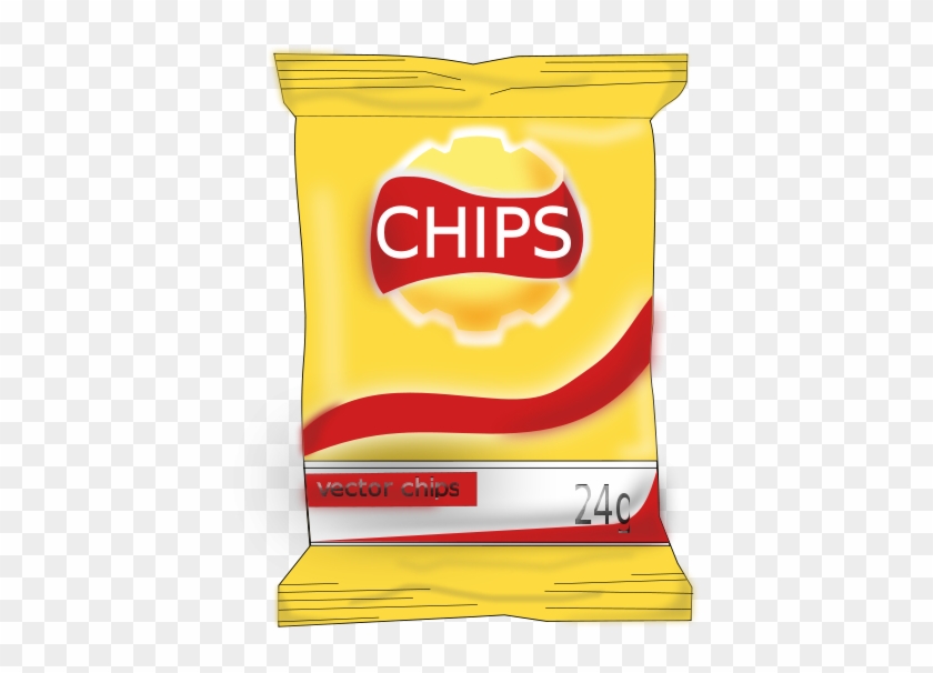 Chip Clipart - Potato Chip Clipart #202387
