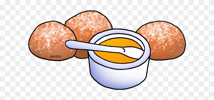 Louisiana State Doughnut - Beignets Clipart #202443