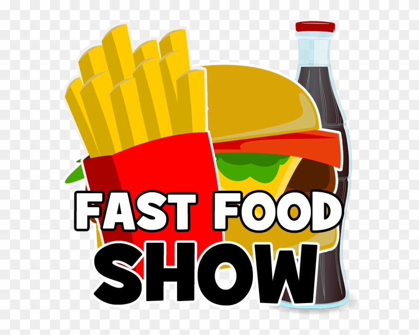 Fast Food Show Logo Splash - French Fries Clip Art #202471