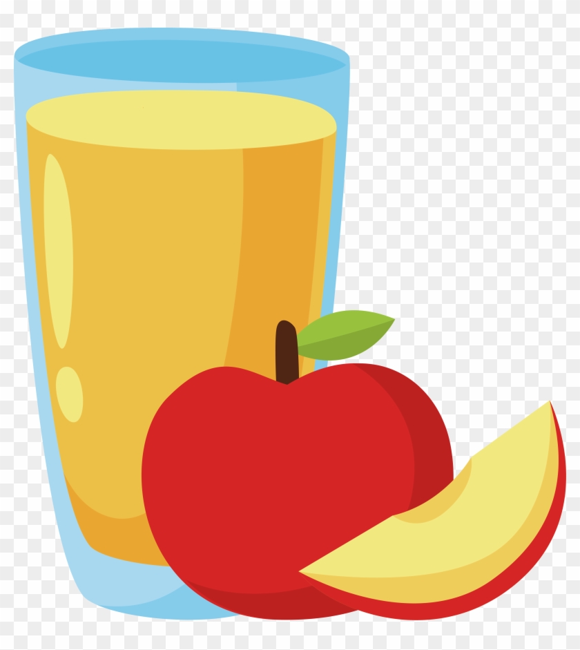 Apple Juice Clip Art - Juices Clipart Png #202524