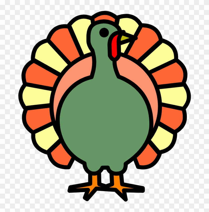Thanksgiving Symbols - Draw A Turkey Easy #202531