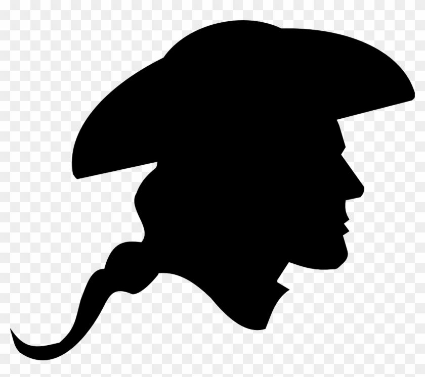 Best Revolution Clip Art French Drawing - Revolutionary War Soldier Silhouette #202763