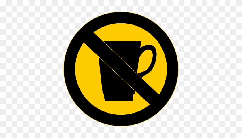 No Food Or Drink Sign Clipart - No Drinks Clip Art #202806