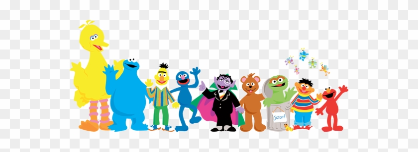 28 Collection Of Sesame Street Clipart Png - Sesame Street Characters Vector #202825