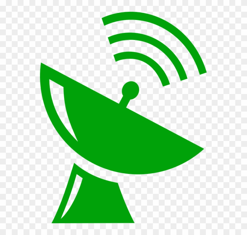 Satellite Dish Clip Art At Clkercom Vector - Green Satellite Dish Png #202868