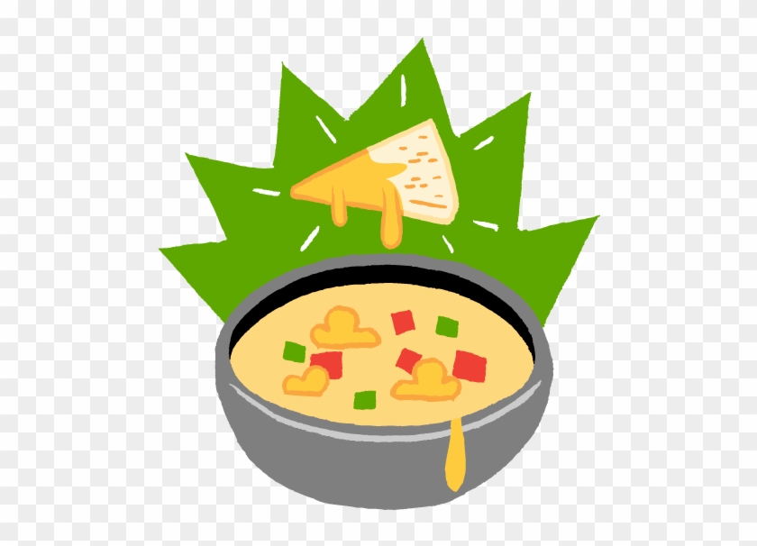 The Never-ending Cycle Of Queso Enjoyment - Chip And Dip Clipart #202883