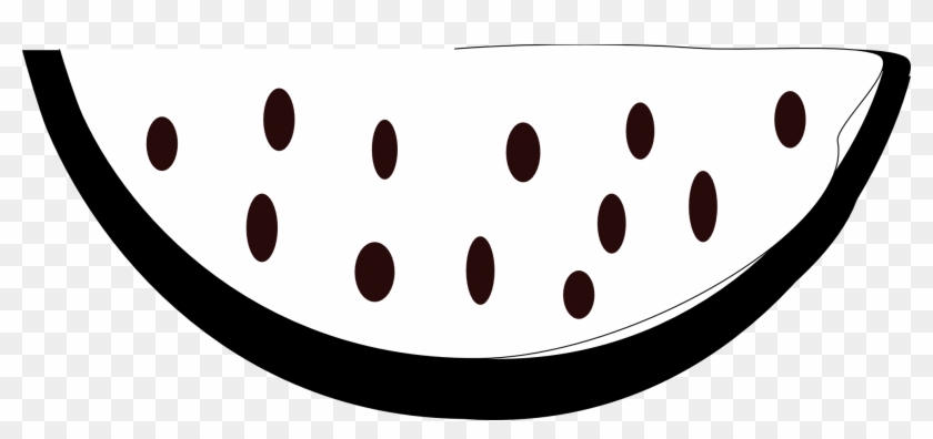 Watermelon Stereotype Black And White Fruit Clip Art - Watermelon Stereotype Black And White Fruit Clip Art #202922