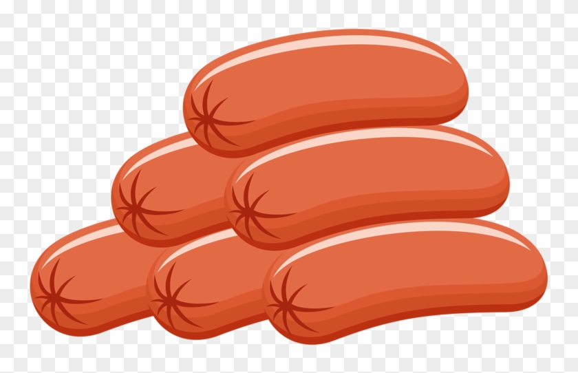 Breakfast Sausage Sausage Roll Hot Dog Clip Art - Sausage Png #202932