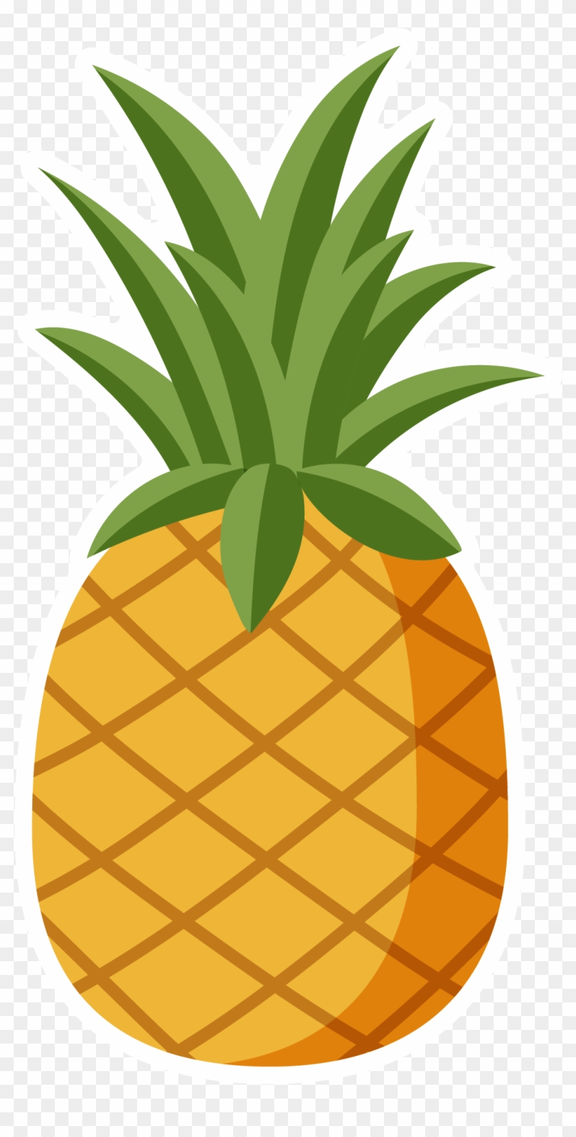 Pineapple Hawaiian Pizza Clip Art - Pineapple Stand Tall, Wear A Crown & Be Sweet T-shirt #202949