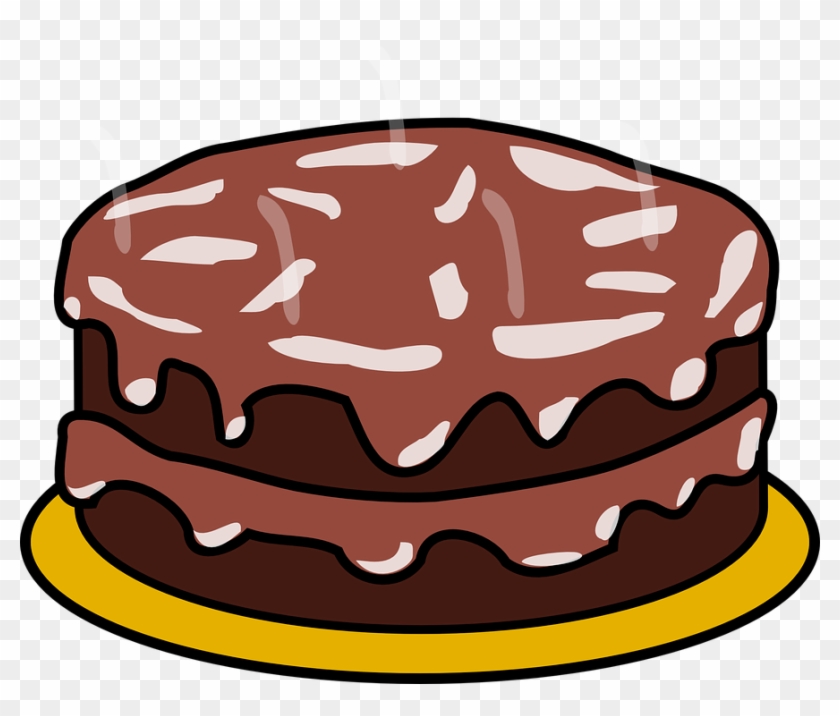 Chocolate Cake Clipart 1 - Chocolate Cake Clipart 1 #202992