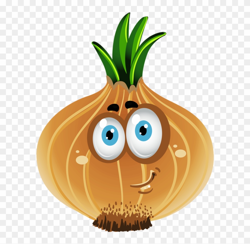 Funny Fruitfunny Foodfood Clipartfruit - Onion Clipart #203039