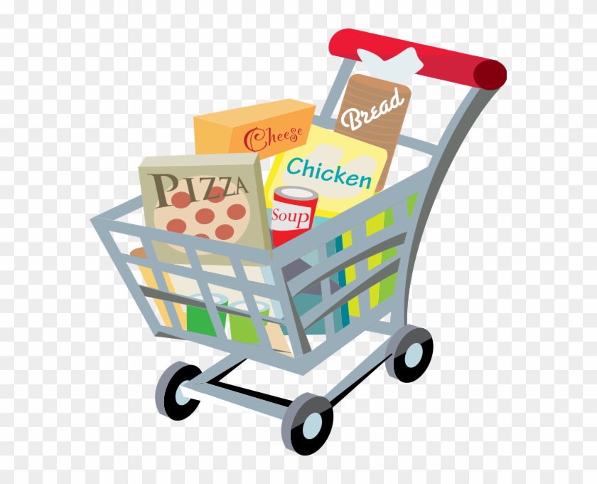 235 × 240 Pixels - Grocery Shopping Cart Clipart #203069